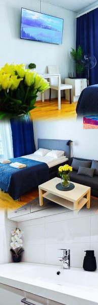 City center brand new studio, parking Oulu